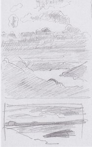 Lac de Thoune depuis le chemin vers Schynige Platte - Ferdinand Hodler